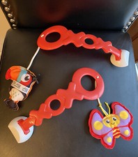 Fisher Price Animal Wonders Jumperoo   Set Hanging Plush Toys Replacement Part