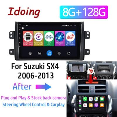 For Suzuki SX4 2006-2012 32GB Android 12 Car Stereo Radio WIFI GPS