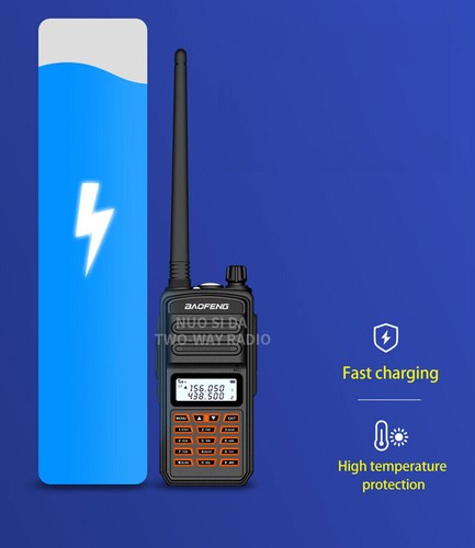 BAOFENG S5 PLUS WALKIE-TALKIE 9500MAH HANDFUNKGERÄTE GROSSEREICHWEITE+HEADSET DE - Bild 6 von 10