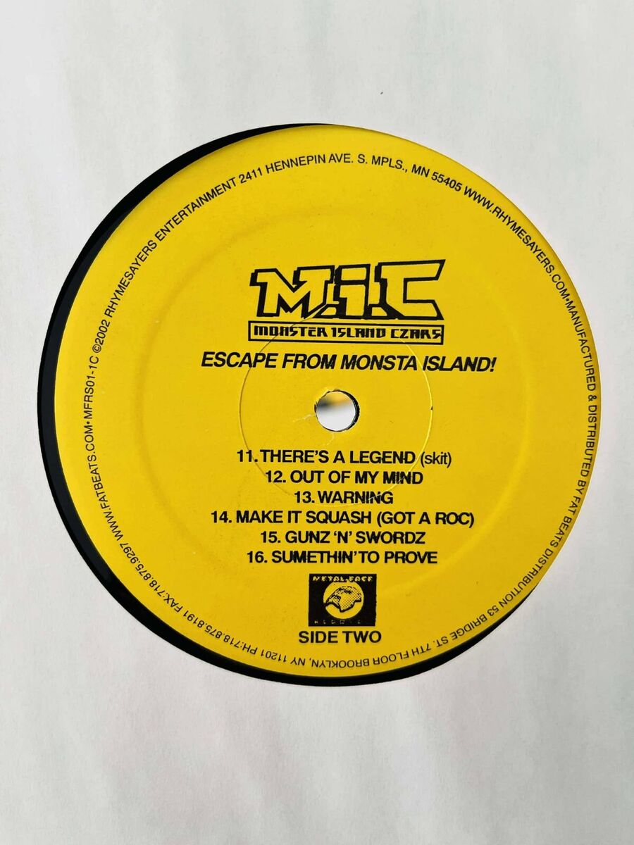 Monsta Island Czars / Escape From Monsta Island 2003 Metal Monsta Island Czars / Escape From Monsta Island 2003 Metal