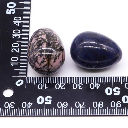 22x30mm Mini Yoni Bird Egg Polished Natural Crystals Stones Chakra Home Decor - Picture 2 of 42