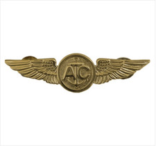 GENUINE U.S. BADGE: AIRCREWMAN - REGULATION SIZE