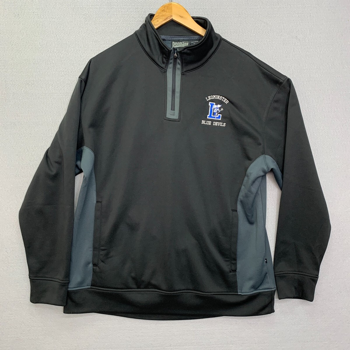 LEOMINSTER 1/4 Zip Blue Jacket LEOMINSTER 1/4 Zip Blue Jacket