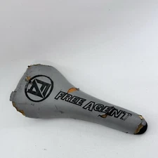 Vintage Free Agent BMX Seat Old School BMX FA Gray Padded VL-229 Velo Cuts A66