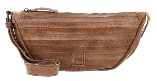 Fredsbruder Layer Halfmoon Bag UmhäNgetasche Caramel Hellbraun Neu-image