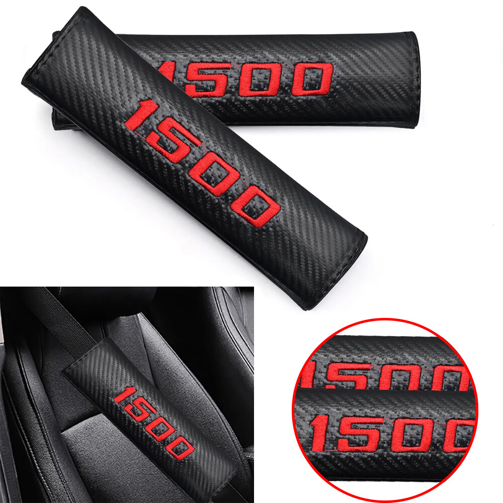 Seat Belt Shoulder Cover Pad For Dodge Car Cushion Safety Harness Strap 2pcs
