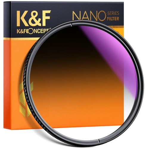 Filtro de lente K&F Concept Soft Graduated ND16 49/52/55/58/62/67/72/77/82 MM - Imagen 55 de 90