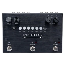 Open Box Pigtronix SPL Infinity 3 Stereo Double Looper Guitar Effects Pedal