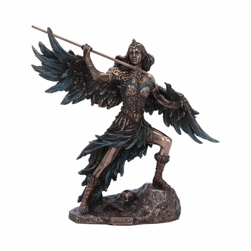 Morrigan - Keltische Phantomkönigin kalt gegossene Bronze von Veronese. Tolle Details.