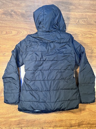 Abercrombie and Fitch Kids Puffer Jacket S Fleece Lined Hooded - Picture 7 of 11