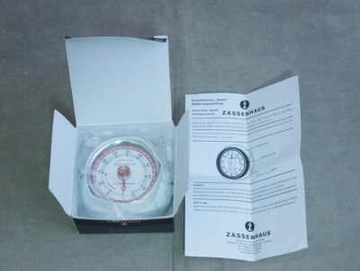 Zassenhaus Speed Kurzzeitmesser mit Magnet Kurzzeituhr Eieruhr Kitchen Timer