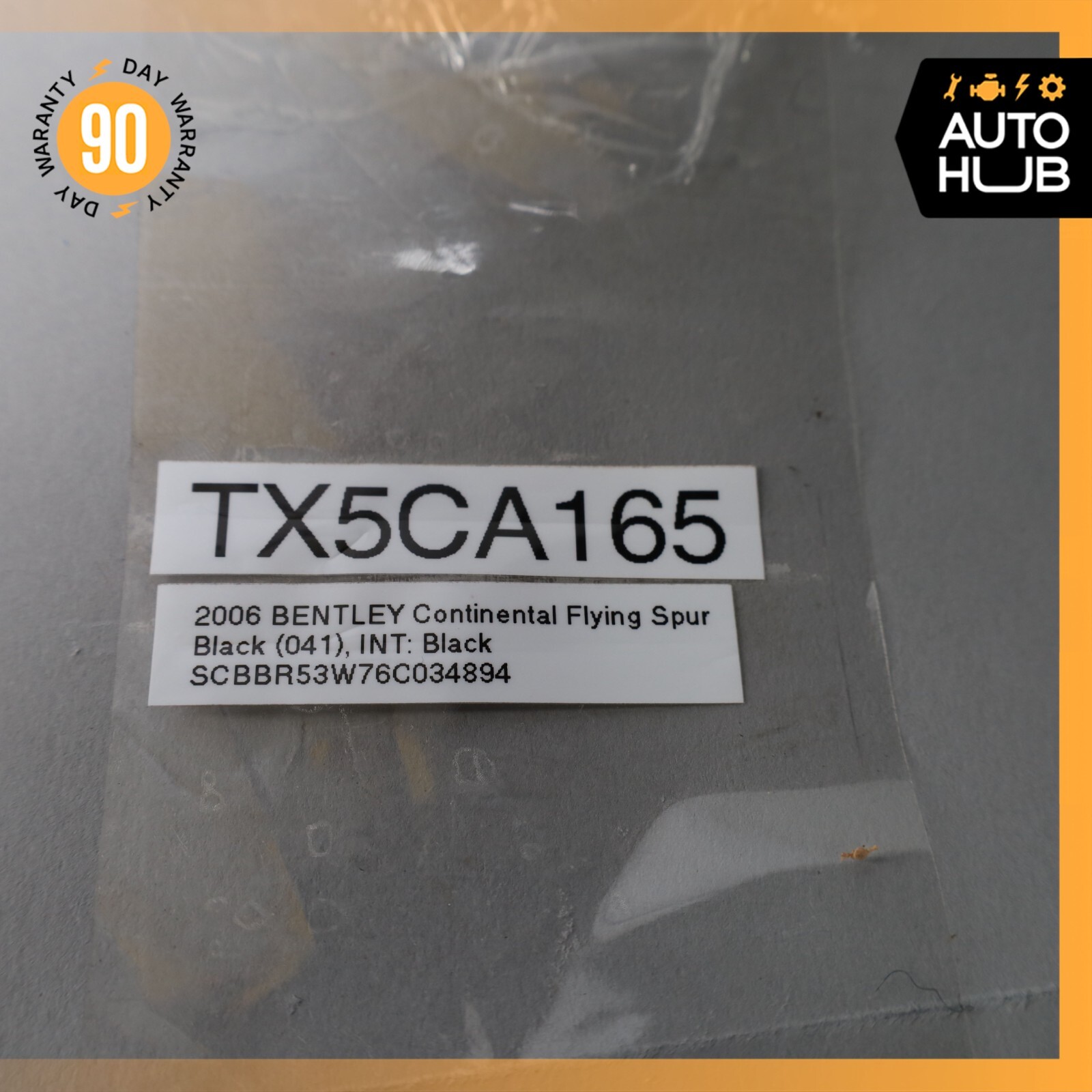 03-13 Bentley Continental Flying Spur GT Top Center Engine Cover Plate OEM