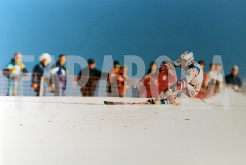 Photo de presse vintage Ski, Christian Mayer, Années Ninety, tirage