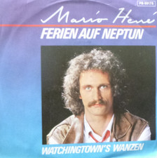 7" 1984 RARE IN MINT-  ! MARIO HENE : Ferien auf Neptun
