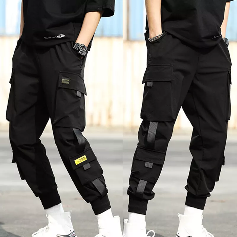 Essentials Cargo Pants - Black