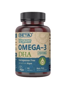 Deva Vegan Omega-3 Dha 90 Vegan Sgel