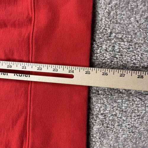 American Giant Hoodie Mens Medium Red Heavyweight Zip Sweatshirt Outdoor Fleece - Picture 10 of 12