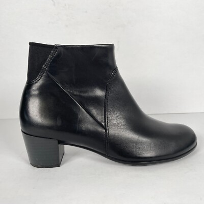 ECCO Shape 35 M Ankle Boots Womens Size 36 US Black