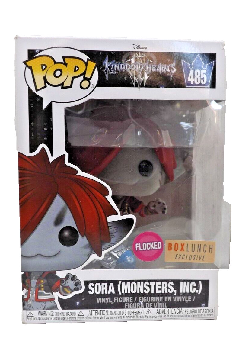 Funko Pop! Disney’s Kingdom Hearts Sora &Quot;Monsters Inc.&Quot; #485 Flocked Box Lunch