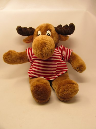 Vintage 90er Moostletoe 18 Zoll Plüschtier Stofftier Puppe Elch 1992 Weihnachten - Bild 1 von 3