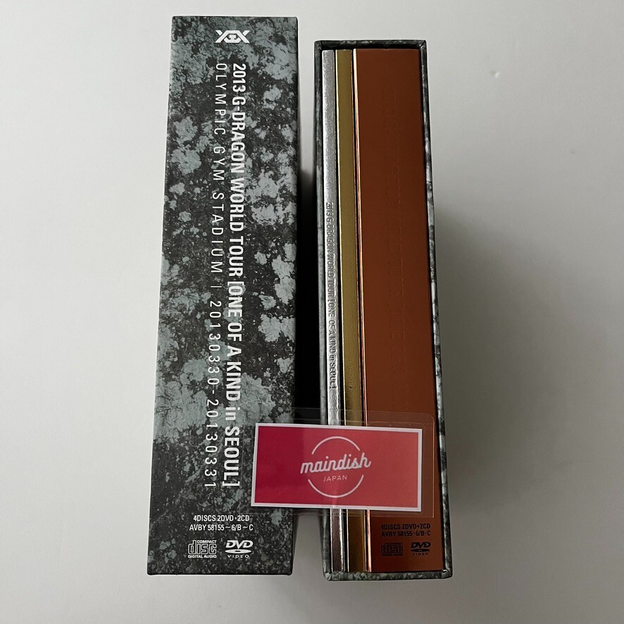 2013 G-DRAGON WORLD TOUR ONE OF A KIND in SEOUL 2CD+2DVD+