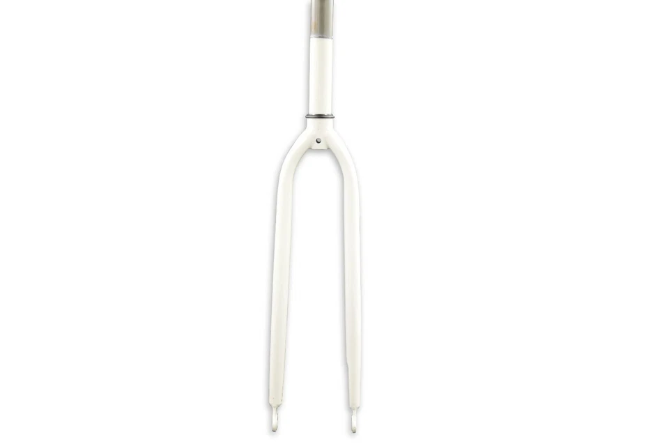 Bicycle Fork Rigid 700c Threadless Chromoly White - Image 2 of 4