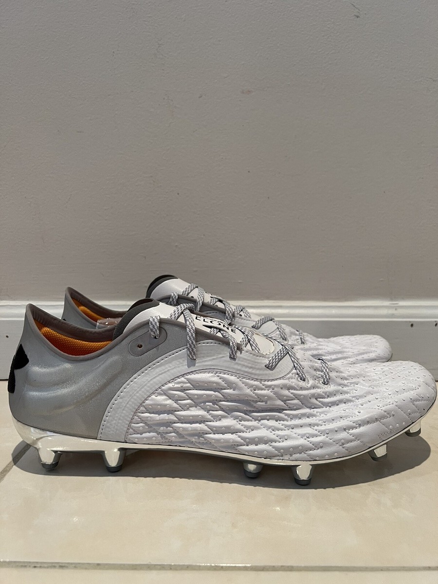 UNDER ARMOUR Clone Magnetico Pro 2.0 FG‎ Soccer Cleats Mens 11.5 White Chrome Size 11.5 - Under Armour Clone Magnetico Pro 2 FG White  main image 3