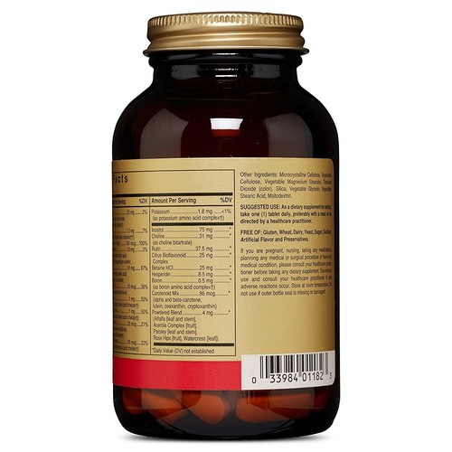 Solgar Formula VM-75 High-potency One A Day Multivitamin & Minerals 90 Tablets - Picture 3 of 3