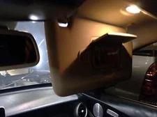 Used Right Sun Visor fits: 2017 Mercedes-benz Mercedes c-class 205 Type Sdn roof