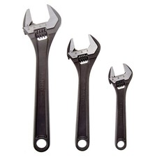 BAHCO 3 Piece Set 6" 8070,8" 8071,10" 8072 Adjustable Wrench Spanners, ADJUST3
