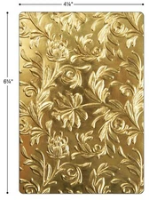 Sizzix Botanical 3D Embossing folder #662716 Retail $9.99 designer Tim Holtz