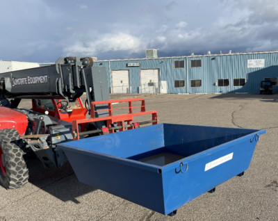 Bear Iron Works 3 Cubic Yard 600 Concrete Washout Tub / Pan Meets CDOT Specs