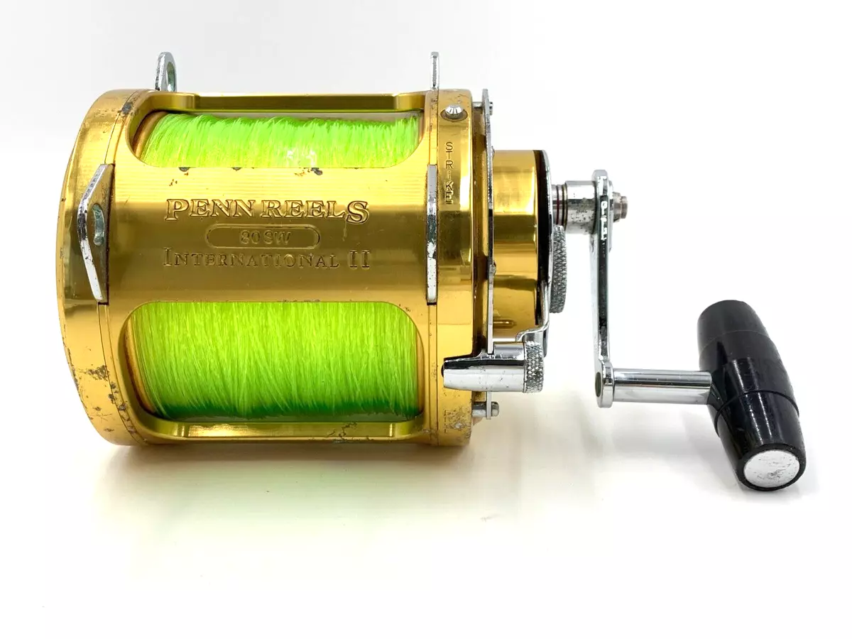 Penn ReelS International II 80SW Excellent Lever Drag Big Game Trolling sea  6223