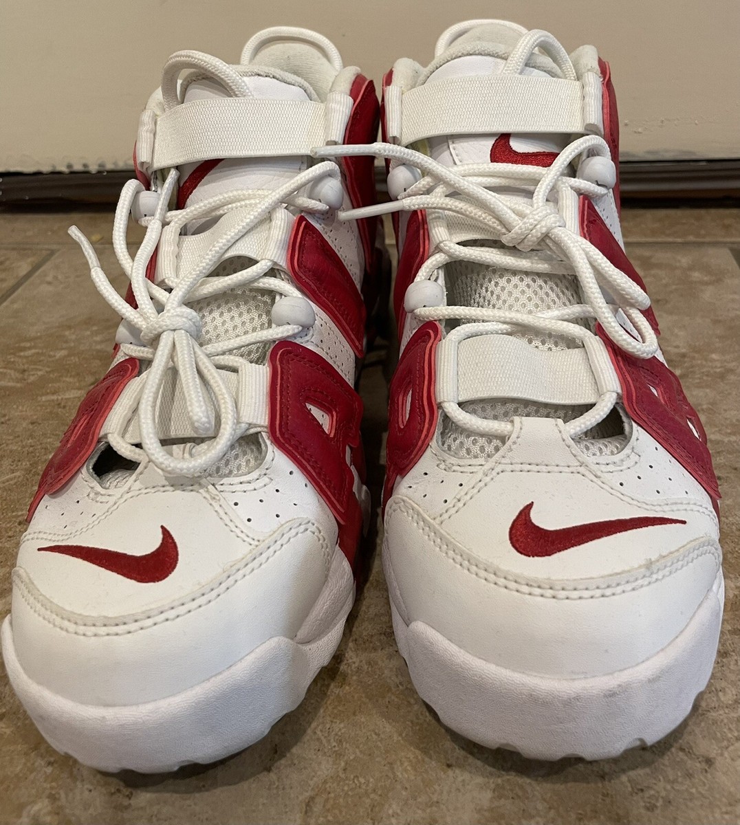 【希少】Air More Uptempo Varsity Red/24.5cm Nike Air More Uptempo 'Varsity Red'. Nike SNKRS