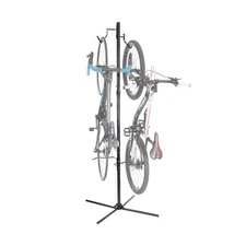 CyclingDeal 2-4 Bike Bicycle Vertical Hanger Parking Rack Gravity Floor Stora...