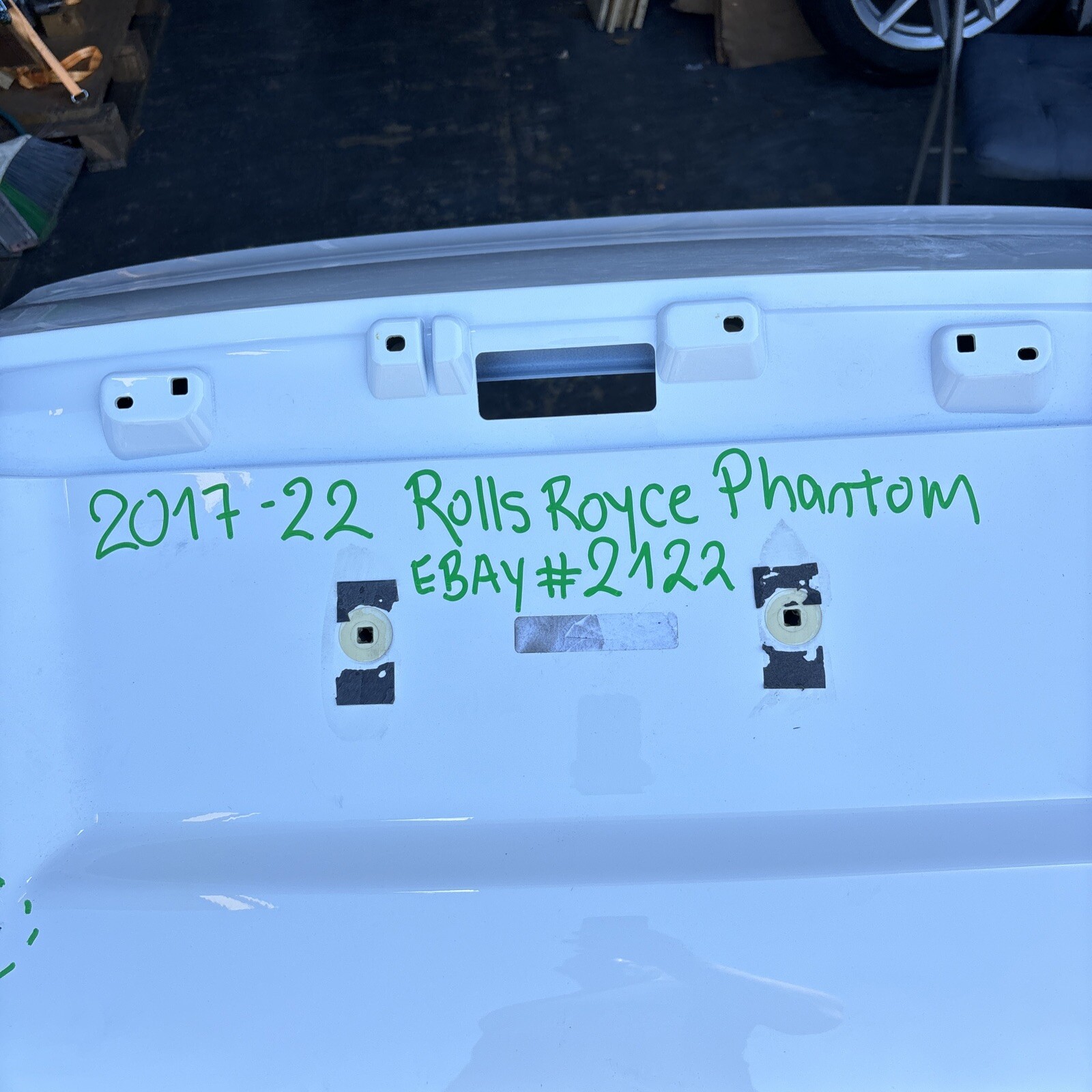 2017-23 Rolls Royce Phantom TRUNK Lid Hatch Tailgate Tail Gate Trunklid #2122