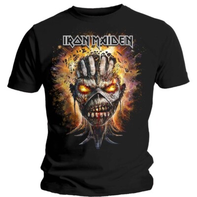 Iron Maiden Eddie Exploding Head T-Shirt Gr.L Judas Priest Helloween Primal Fear