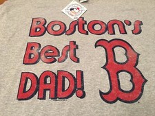 2010 Genuine MLB Boston Red Sox Best Dad T-Shirt SZ XXL New NWT Baseball Dad