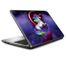 Laptop Skin Wrap Universal for 13 inch - Unicorn Rainbows Space