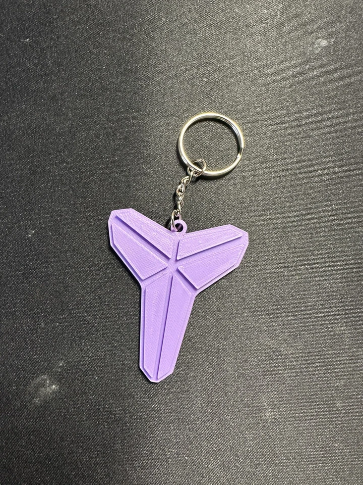 Kobe Bryant Black Mamba Logo Keychain, Accessories Tag, MADE IN USA! - Image 4 of 4