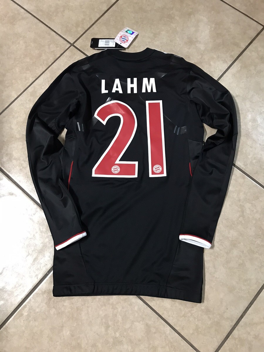 Bayern München LAHM 21 シャツ Mサイズ Philipp Lahm #21 FAN Jersey Black Bayern Munich Size S