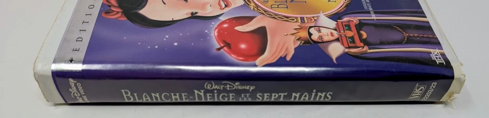 Blanche-neige et les sept nains VHS Platinum(1937) - NTSC - French - VG (Tested) - Image 2 of 4