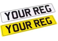 UK Number Plates – 4D, 3D & 2D Options | DVLA Approved | MOT Legal