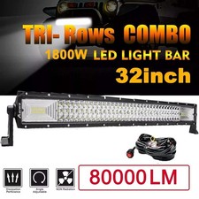 32 Inch Led Light Bar Tri Row Spot Flood Combo Truck Offroad 4wd Atv Suv Light 32 Inch Led Light Bar Tri Row Spot Flood Combo Truck Offroad 4wd Atv Suv Light