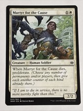 MTG War of the Spark Martyr for the Cause 023/264 NM