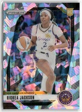 2024 Panini Prizm WNBA #60 Rickea Jackson Ice Prizms RC ☘️210
