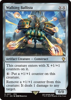 MTG Walking Ballista [FINAL FANTASY Commander] Near Mint Magic