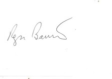 Roger BANNISTER-Iconic Athlete -1st Sub 4 Minute Mile Runner 1954-Signed Page