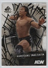 2025 SP Game Used AEW Gold 93/99 Konosuke Takeshita #46 09q5