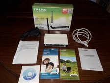Modem and range extender TP-LINK 150MBps wireless N home router TL-WA730RE